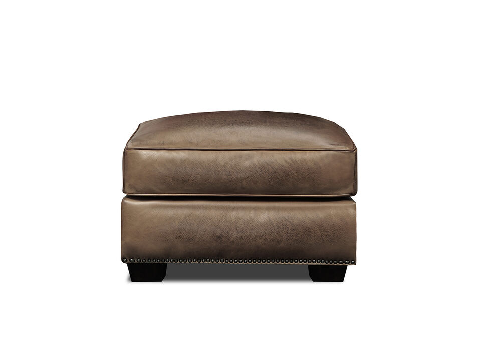 Valencia Traditional Brown Ottoman